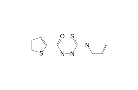 2-Thiophenecarboxylic acid, N'-[(2-propenylamino)carbonothioyl]hydrazide