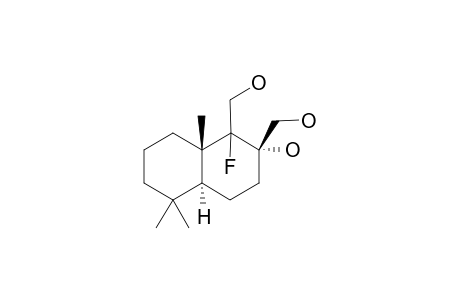 (+-)-9a-Fluorodrimane-8a,11,12-triol