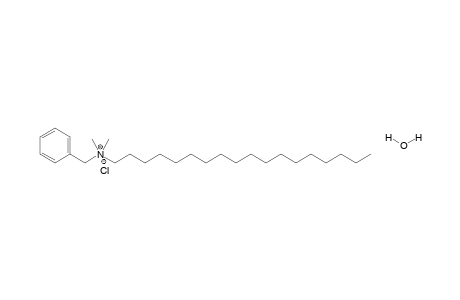 Benzyldimethylstearylammonium chloride monohydrate