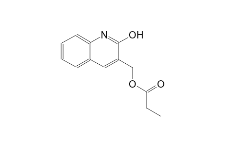 (2-hydroxy-3-quinolinyl)methyl propionate