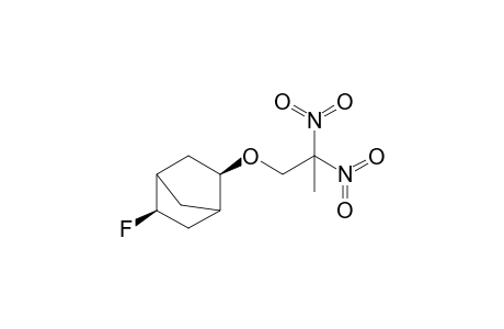 (2R,5R)-5-exo-(2,2-Dinitropropoxy)-2-exo-fluoronorbornane