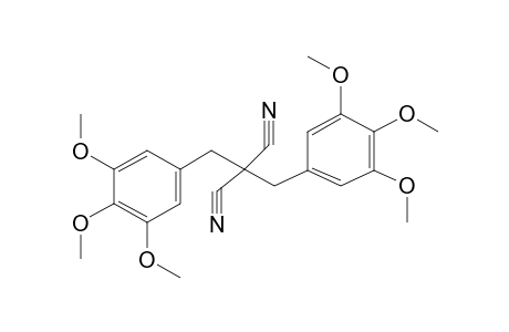 2,2-bis[[3,4,5-Trimethoxyphenyl]methyl]propanedinitrile