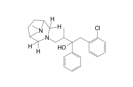 alpha-(o-CHLOROBENZYL)-beta,8-DIMETHYL-alpha-PHENYL-3,8-DIAZABICYCLO[3.2.1]OCTANE-3-PROPANOL