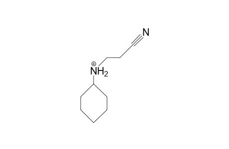 N-Cyanoethyl-cyclohexylammonium cation