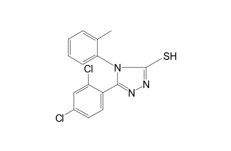 5-(2,4-dichlorophenyl)-4-o-tolyl-4H-1,2,4-triazole-3-thiol