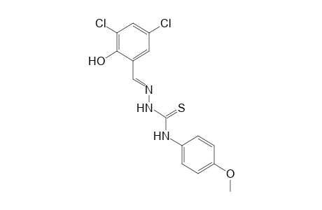 3,5-dichlorosalicylaldehyde, 4-(p-methoxyphenyl)-3-thiosemicarbazone