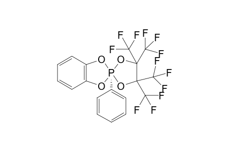 2-Phenyl-4',4',5',5'-tetrakis(trifluoromethyl)spiro[1,3,2lambda5-benzodioxaphosphole-2,2'-1,3-dioxa-2lambda5-phosphacyclopentane]