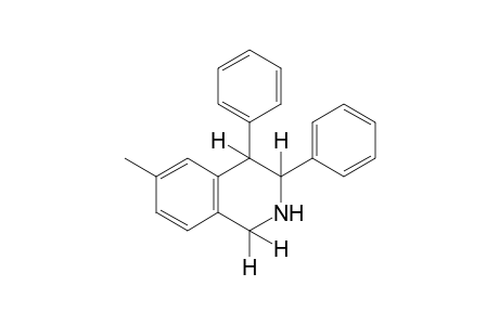 3,4-diphenyl-6-methyl-1,2,3,4-tetrahydroisoquinoline
