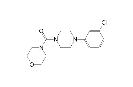 4-{[4-(3-Chlorophenyl)-1-piperazinyl]carbonyl}morpholine