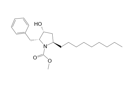 (2R,3R,5R)-N-Methoxycarbonyl-2-benzyl-5-nonyl-3-pyrrolidinol