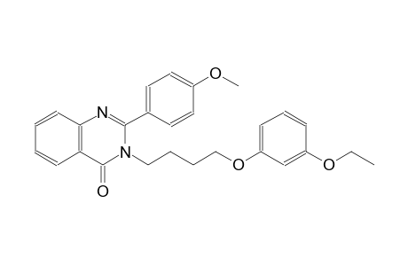 3-[4-(3-ethoxyphenoxy)butyl]-2-(4-methoxyphenyl)-4(3H)-quinazolinone