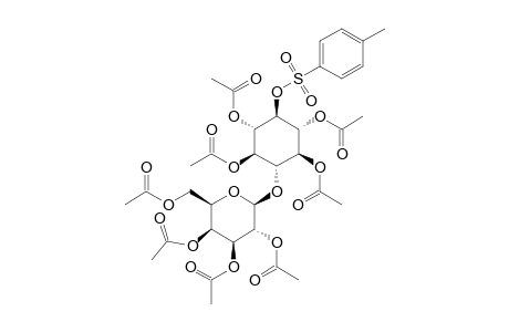 TETRA-O-ACETYL-4-O-(4-METHYLPHENYLSULFONYL)-1-O-(TETRA-O-ACETYL-BETA-D-GALACTOPYRANOSYL)-SCYLLO-INOSITOL