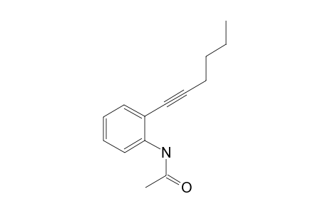 N-(2-(hex-1-yn-1-yl)phenyl)acetamide