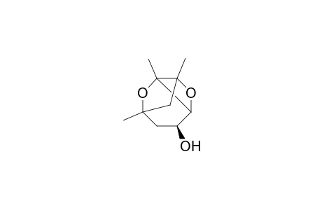 1,6,8-Trimethyl-2,7-dioxatricyclo[4.2.1.0(3,8)]nonan-4-.beta.-ol