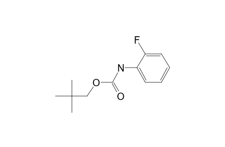 Carbonic acid, monoamide, N-(2-fluorophenyl)-, neopentyl ester