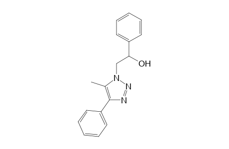 5-Methyl-1-(2-hydroxy-2-phenylethyl)-4-phenyl-1H-1,2,3-triazole