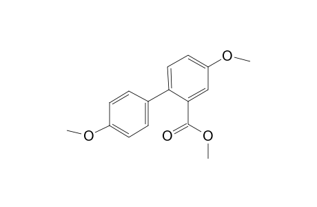 4,4'-Dimethoxy-biphenyl-2-carboxylic acid, methyl ester