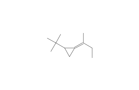 Cyclopropane, 1-(1,1-dimethylethyl)-2-(1-methylpropylidene)-, (E)-