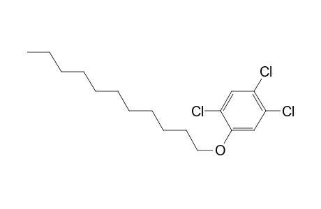 2,4,5-Trichlorophenyl undecyl ether