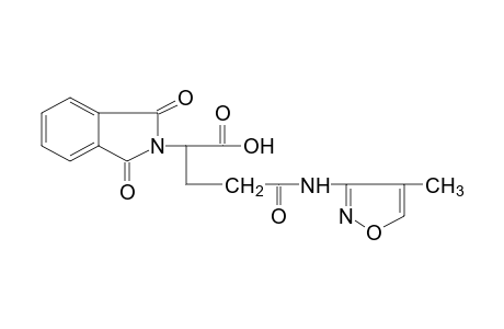 1,3-dioxo-alpha-{2-[(4-methyl-3-isoxazolyol)carbamoyl]ethyl}-2-isoindolineacetic acid