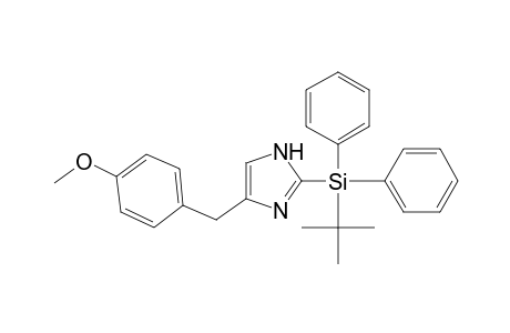 tert-Butyl-(5-p-anisyl-1H-imidazol-2-yl)-diphenyl-silane