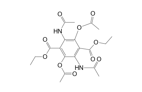 2,5-Diacetamido-3,6-diacetoxy-benzene-1,4-dicarboxylic acid diethyl ester