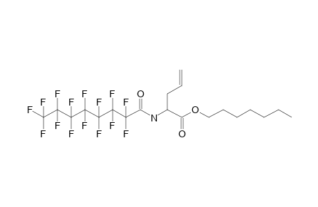 D-Allylglycine, N-pentadecafluorooctanoyl-, heptyl ester