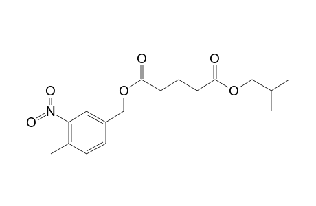 Glutaric acid, isobutyl 4-methyl-3-nitrobenzyl ester