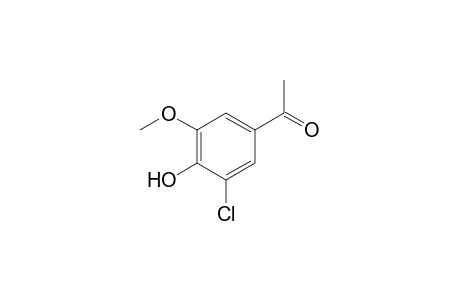 3'-Chloro-4'-hydroxy-5'-methoxyacetophenone