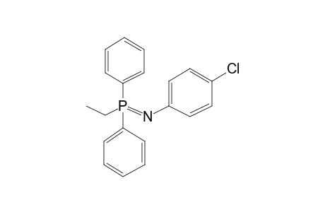 ((4-Chlorophenyl)imino)(ethyl)diphenylphosphorane