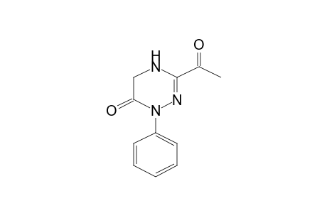 3-Acetyl-1-phenyl-4,5-dihydro-1H-[1,2,4]triazin-6-one