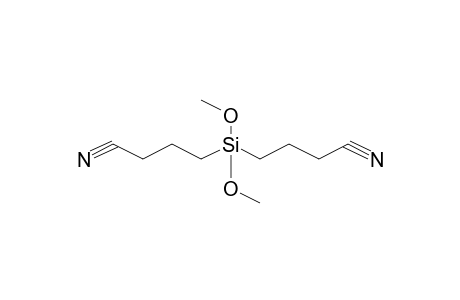 4-[3-Cyanopropyl(dimethoxy)silyl]butyronitrile