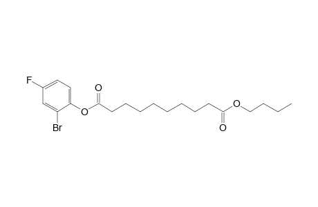 Sebacic acid, 2-bromo-4-fluorophenyl butyl ester