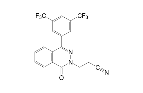 4-(alpha,alpha,alpha,alpha',alpha',alpha'-HEXAFLUORO-3,5-XYLYL)-1-OXO-2(1H)-PHTHALAZINEPROPIONITRILE