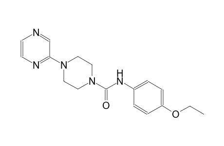 1-piperazinecarboxamide, N-(4-ethoxyphenyl)-4-pyrazinyl-