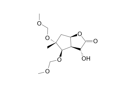 (3R,3aR,4R,5R,6aR)-3-hydroxy-4,5-bis(methoxymethoxy)-5-methyl-3a,4,6,6a-tetrahydro-3H-cyclopenta[b]furan-2-one