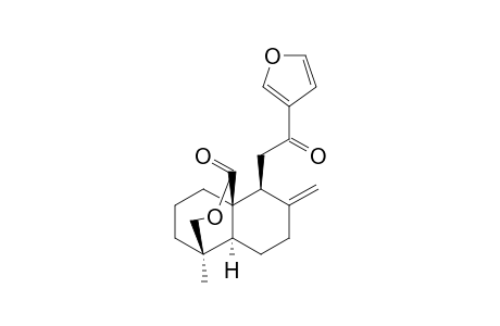 15,16-epoxy-19-hydroxy-12-oxolabda-8(20), 13(16), 14-trien-17-oic acid, delta-lactone
