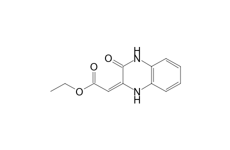 (2E)-2-(3-keto-1,4-dihydroquinoxalin-2-ylidene)acetic acid ethyl ester