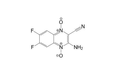 Quinoxaline-2-carbonitrile, 3-amino-6,7-difluoro-1,4-dioxy-