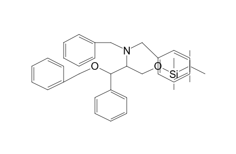 Propane, 1-(benzyloxy)-2-(dibenzylamino)-1-phenyl-3-(t-butyldimethylsilyloxy)-
