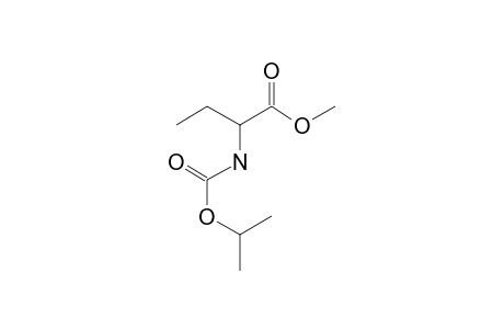 L-2-Aminobutyric acid, N-isopropyloxycarbonyl-, methyl ester