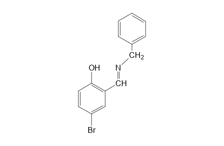 2-(N-benzylformimidoyl)-4-bromophenol