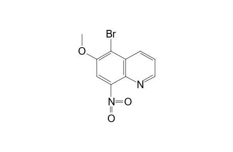 5-bromo-6-methoxy-8-nitroquinoline