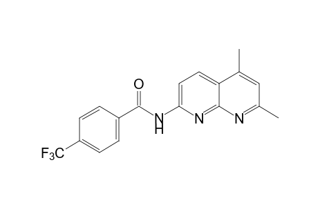 N-(5,7-dimethyl-1,8-naphthyridin-2-yl)-alpha,alpha,alpha-trifluoro-p-toluamide