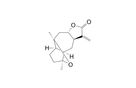 4-BETA,10-BETA-EPOXY-1-ALPHA-H,5-ALPHA-H-GUAI-11(13)-8-ALPHA,12-OLIDE