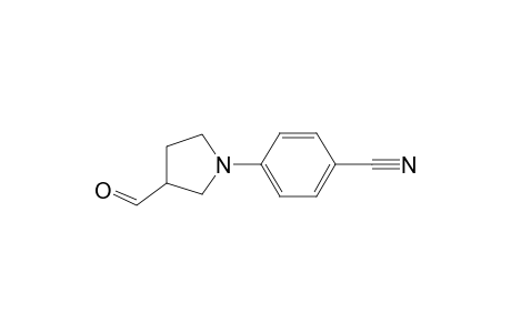 N-(4-cyanophenyl)pyrrolidine-3-carbaldehyde