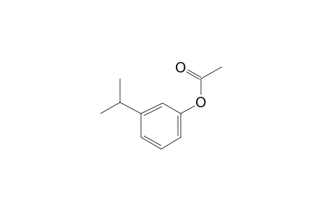 Phenol, 3-(1-methylethyl)-, acetate