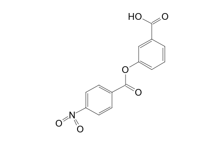 m-Hydroxybenzoic acid, p-nitrobenzoate