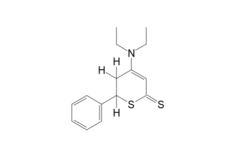 4-(diethylamino)-5,6-dihydro-6-phenyl-2H-thiopyran-2-thione