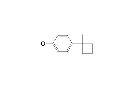 4-(1-Methyl-1-cyclobutyl)phenol